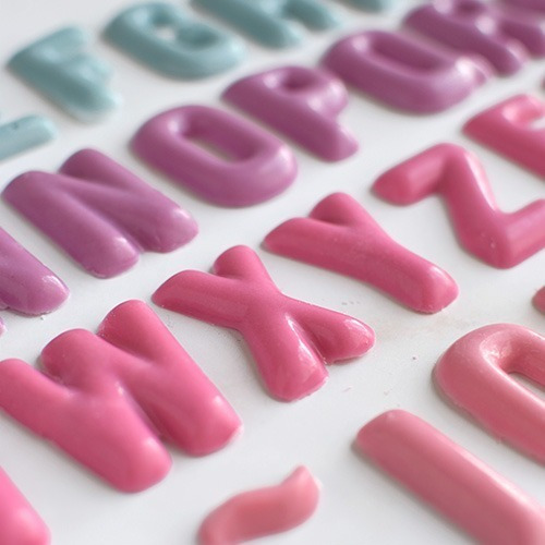 Imagen 4 de 8 de Set De 2 Moldes Letras Y Signos Parpen