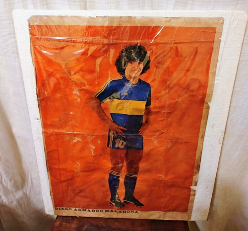 Póster Maradona Año 1981 Maradona Producciones Boca (Usado)