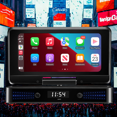Estéreo 1din Hd Táctil Bluetooth Mirrorlink De 7 Pulgadas Con Cámara
