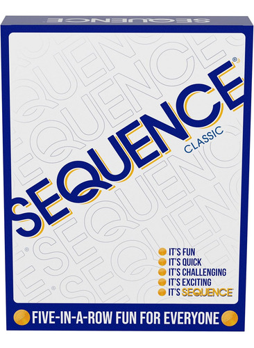 Sequence- Juego Sequence Original Con Tablero Plegable, Cart