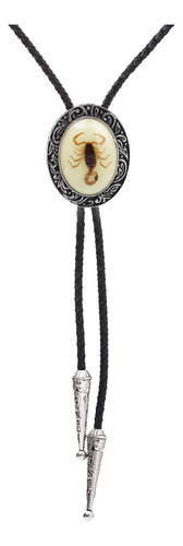 Collar Cuero Artificial De Vaquero Occidental Colgante De