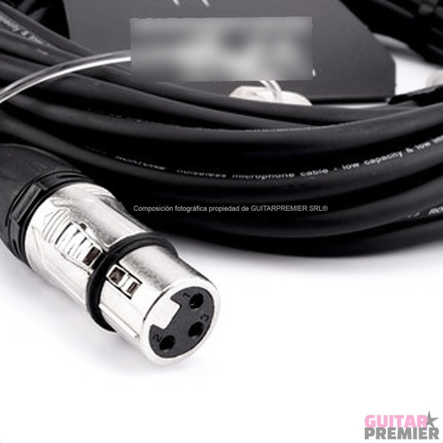 Cable Micrófono Canon Canon Xlr Dmx 10m Balanceado Reforzado