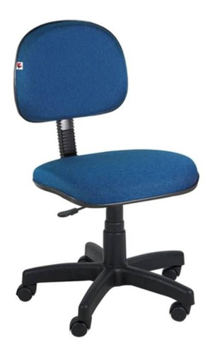 Imagem 1 de 1 de Cadeira de escritório Shop Cadeiras AG401S  azul e preta com estofado de polipropileno