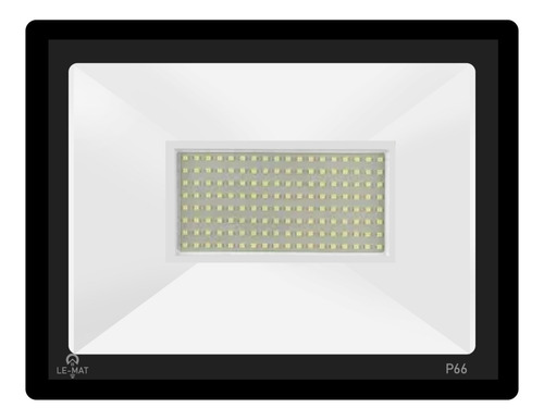 Imagen 2 de 6 de Reflector Led Bajo Consumo Exterior 100w Ip65 220v