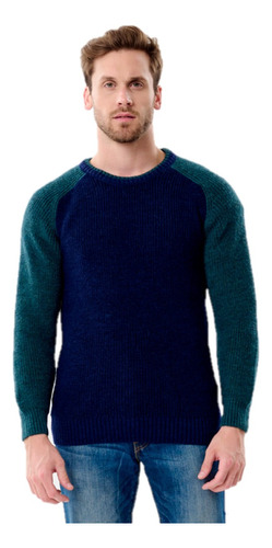 Sweater Bicolor Uco Punto Ingles. Mauro Sergio 
