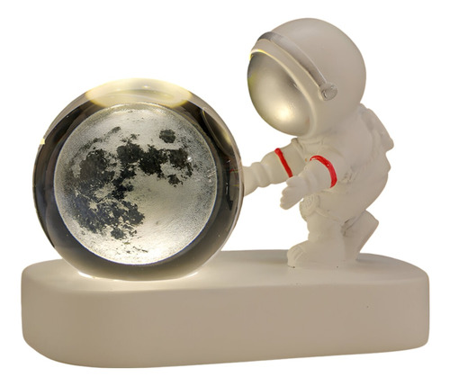 Lampara Decorativa Modelo Astronauta Con Esfera 3d