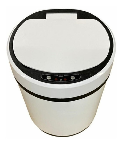 Imagen 1 de 10 de Tacho Basura Acero Tapa Automatica Bronzen Con Sensor 6l