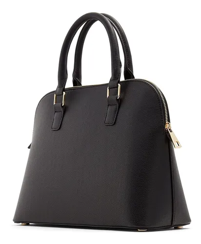 Bolso De Mano Aldo Galilini Dome Para Mujer Color Negro Ta