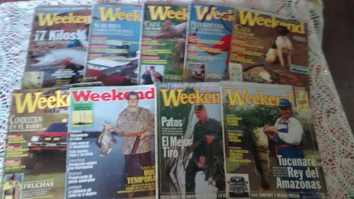 Revista Weekend (varios Números)