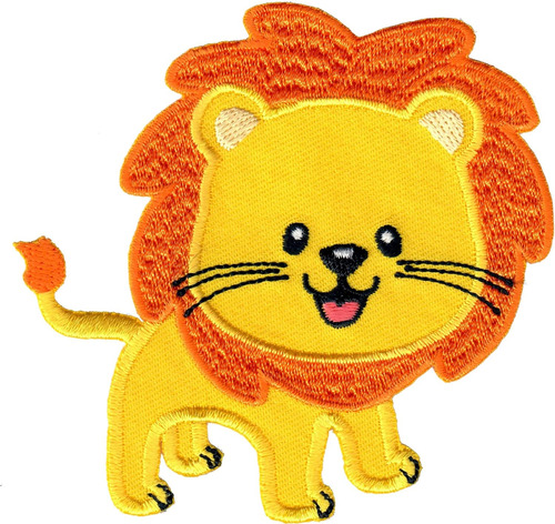 Parche León, Termoadhesivo/coser - Apliques Niños Niã...