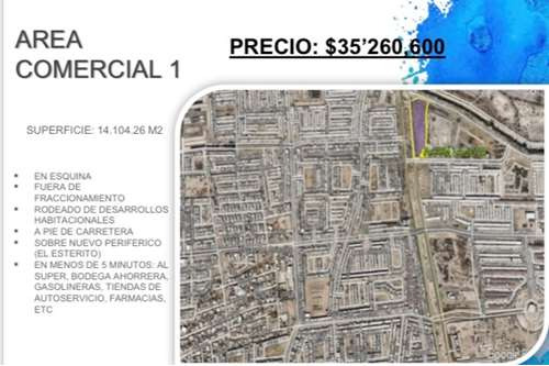 Venta De Terreno (14,104.26 M2)  En La Zona Comercial De La Joya