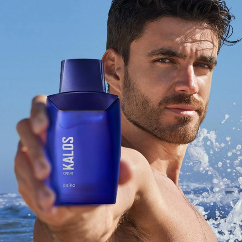 Esika Perfume Hombre Kalos Sport 100ml + Desodorante 50g