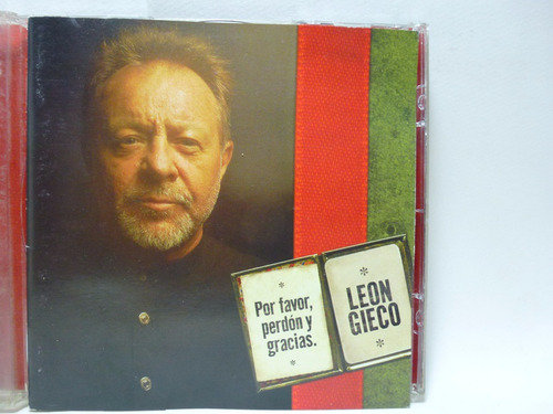Leon Gieco Por Favor Perdon Y Gracias Audio Cd En Caballito* (Usado)