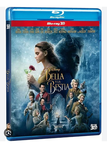 La Bella Y La Bestia Liveaction En Disco Bluray 3d Full H D 