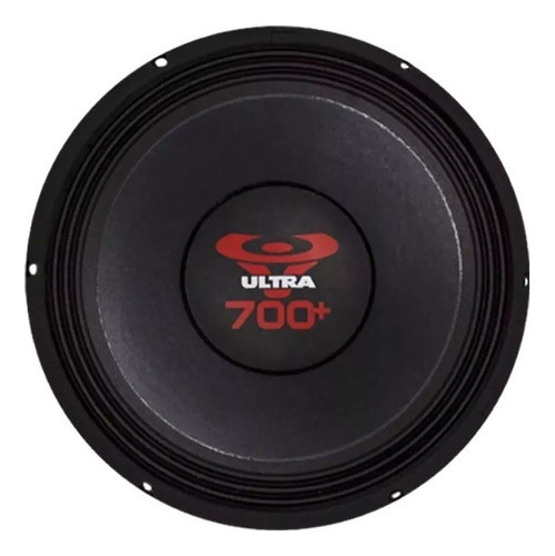 2 Alto Falante Woofer Ultravox 700w Rms 12 Pol Medio 4 Ohms Cor Preto