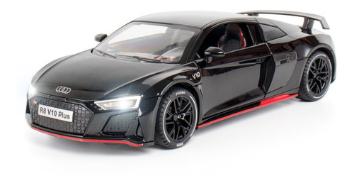 1:24 Audi R8 Modelo De Coche Deportivo De Aleación De