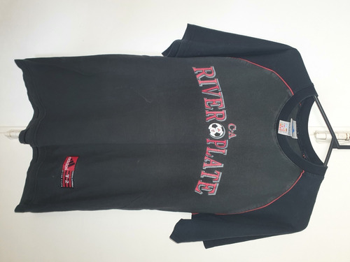 Remera De Entrenamiento River Plate 2000 Negra Talle 2