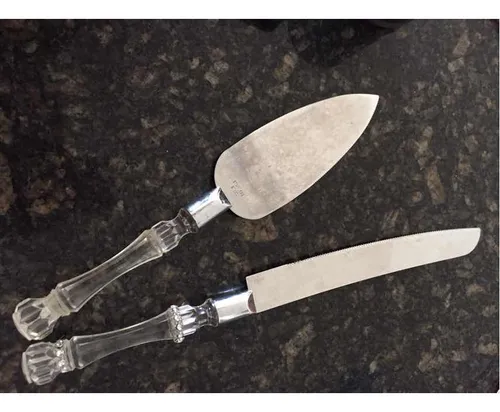 Set De Cuchillos Para Tortas (Usado)