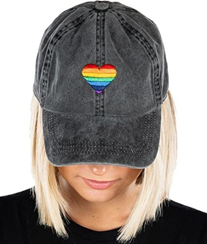 Papá Sombrero Lgbtq Gay Orgullo Cap - Arco Iris 59hvl