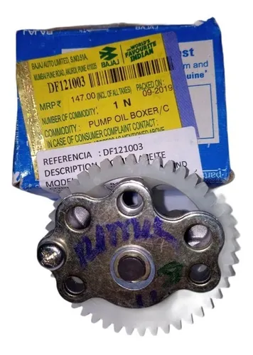 Bomba Aceite Boxer Ct Platino 100 Wind Original Df121003