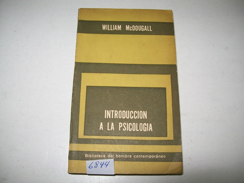 Introducción A La Psicología · William Mc Dougall · Paidos