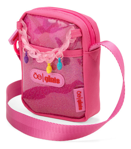 Bolsa Niñas Crossbody Cloe Frewin I Miniatura Color Rosa