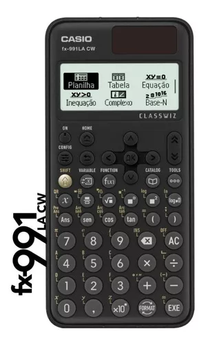 Calculadora Científica Casio Preta - FX-82LACW