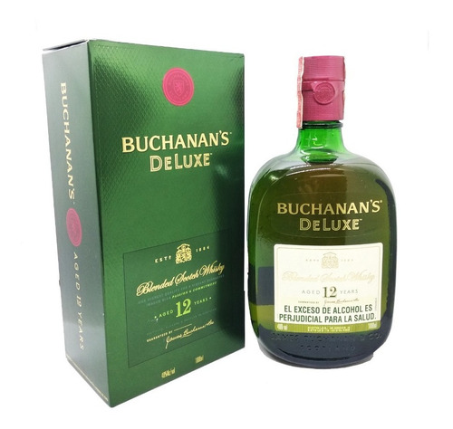 Whisky Buchanans Deluxe  X1000ml - mL a $230