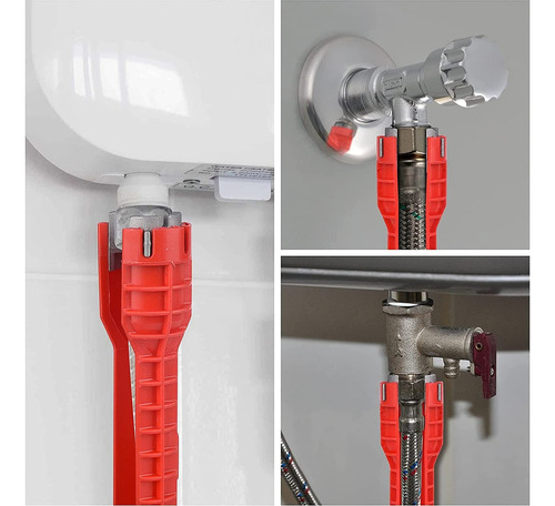 Llaves 8 En 1 Herramienta De Llave Multifuncional Instalador