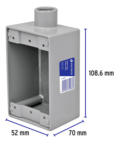 Condulet 1/2 Conexión Tipo Fs, Volteck 46985