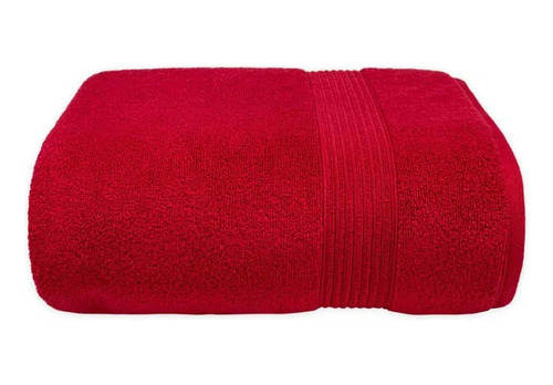 Toalla De Baño Nautica Color Rojo Montford 91x170cm