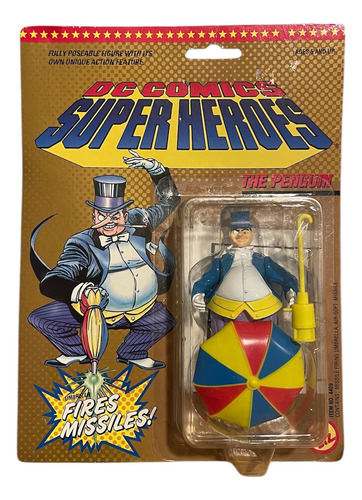 Pingüino Dc Cómics Súper Héroes Toy Biz, Año 1989