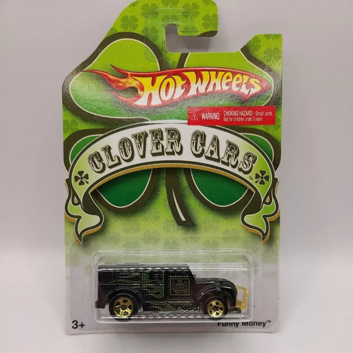 Hot Wheels Clover Cars 2009 Funny Money Metal Trebol