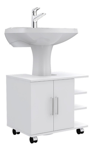Combo Reflekta 4 Mueble De Lavamanos 55 + Espejo Bolonia