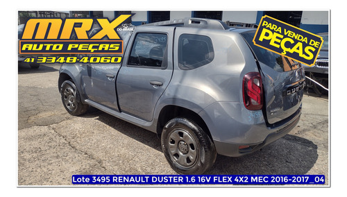Sucata Renault Duster 1.6 16v Flex 4x2 Mec 2016 Pecas