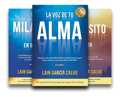 Imagen 1 de 5 de Trilogía La Voz De Tu Alma - Lain Garcia Calvo - Tapa Dura