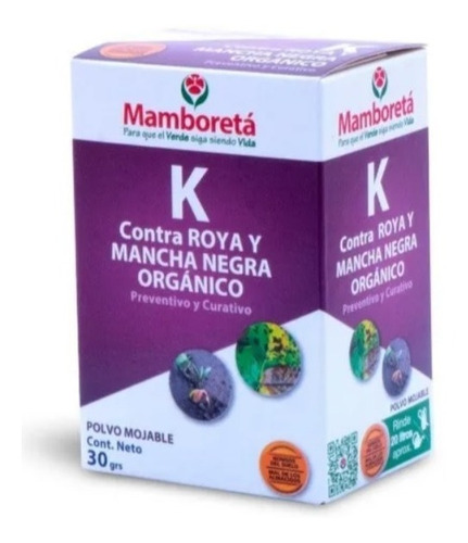 Mamboreta K Roya Y Mancha Negra Organico 30gr  - Gmc Online