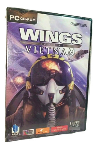 Juego Wings Over Vietnam Físico Pc Dvd Rom 