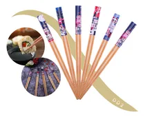Comprar Palitos Chinos Madera X2 Pares Sushi Palillo Reutilizable