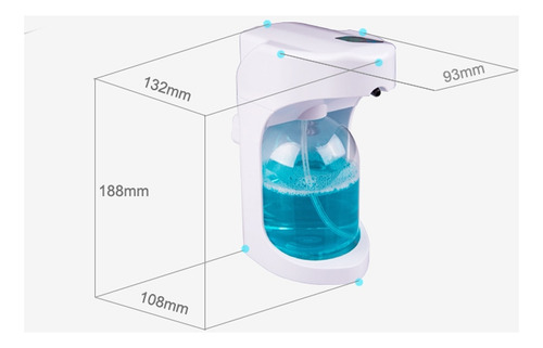 Dispensador Automático De Jabón En Espuma De Inducción Con B