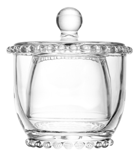 Manteigueira Francesa De Vidro Pearl 11cm Wolff Mesa Posta
