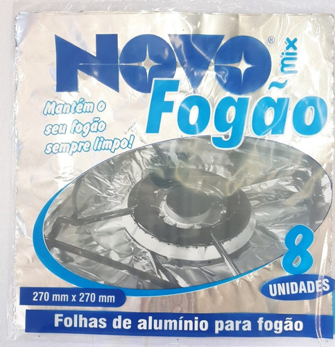 Kit Com 3un Folhas De Aluminio Para Fogão- Novo Mix 
