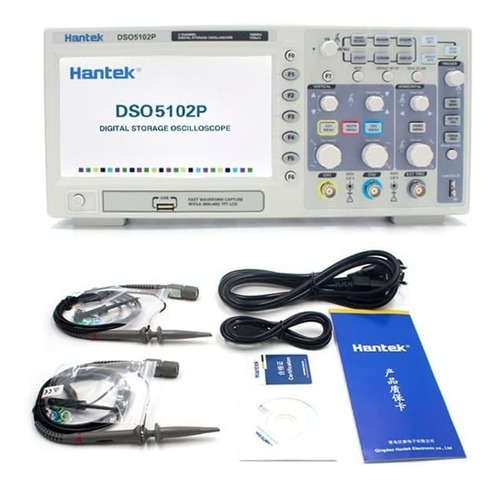 Osciloscopio Digital Dso5102p 100 Mhz 2 Canales Hantek Cdmx