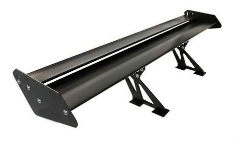 Alerón De Aluminio Negro Universal Gt #2 Auto Tuning Karvas