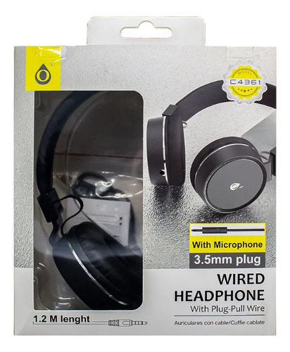 Audífonos Stereo 3.5mm C4361 One Plus