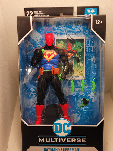 Batman/superman- Fusion-(world's Finest) 7 - Mcfarlane Toys (Usado)