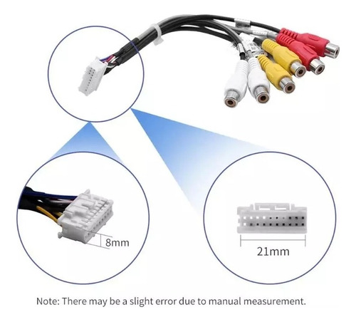 Arnés De Componentes Para Radio Android, Subwoofer, Amplific
