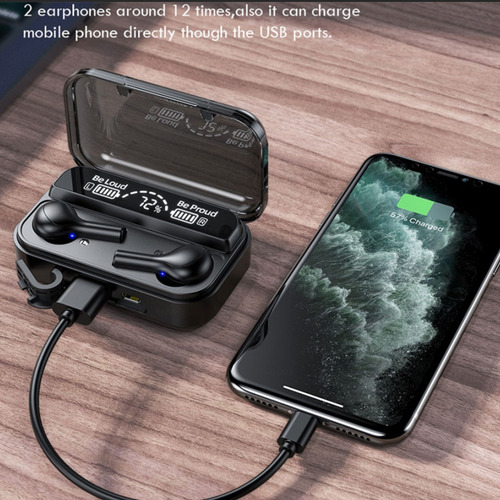 Imagen 2 de 8 de Auriculares Audifonos Bluetooth 5.0 Manos Libres F9 278 9d