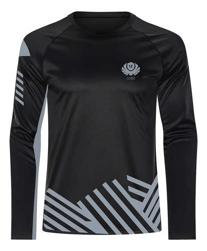 Camiseta Deportiva De Hombre De Manga Larga Upf50+