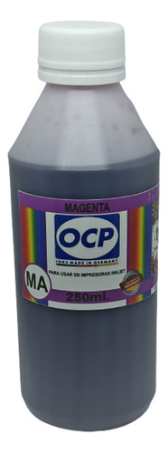 Tinta Ocp Alemana Para Hp Continua 315 415 5810 5820  250ml 